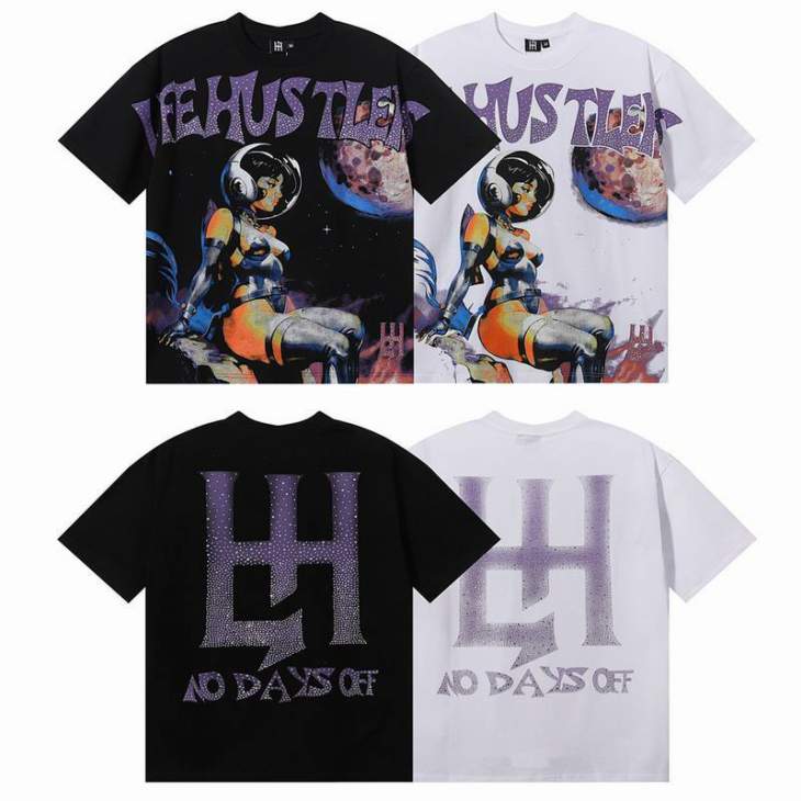 Picture of Life Hustlers T Shirts Short _SKULifeHustlersS-XL6htrLH0189400